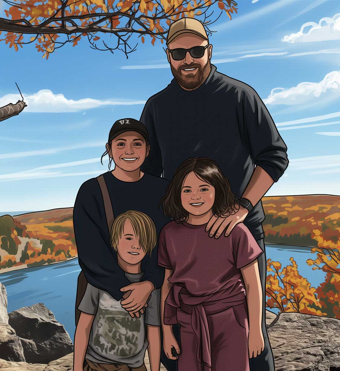 Daniel and family